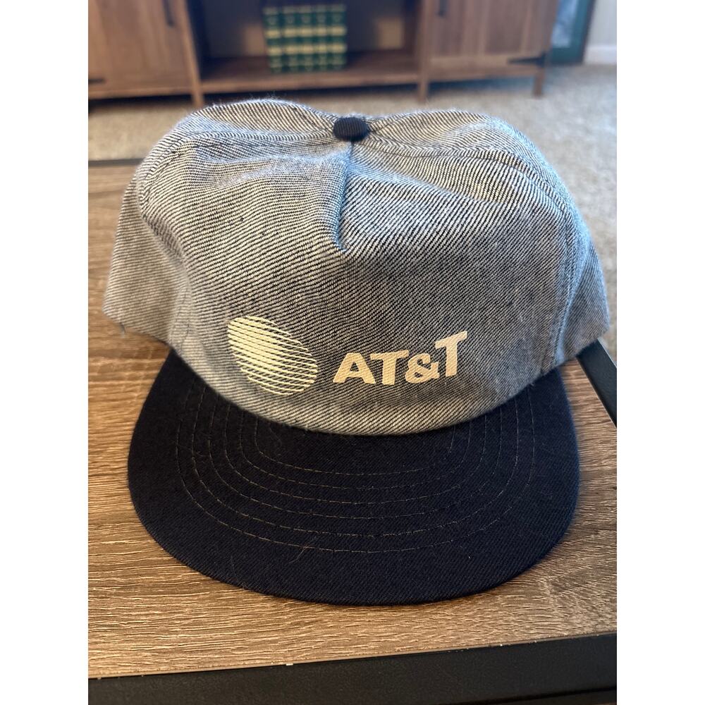Vintage 80s AT&T Denim SnapBack Royce’s Specialty Products Inc. Hat